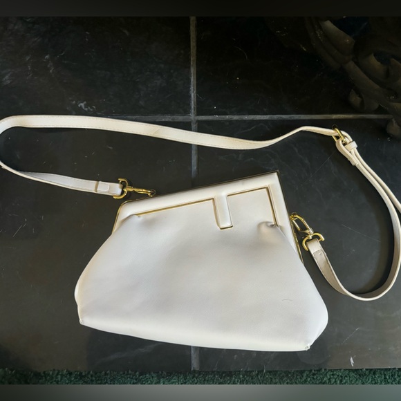 White Mini Purse - Picture 1 of 3